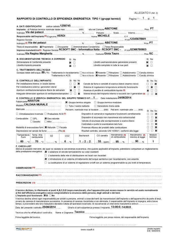 GAT CLIMA | Il Software per i Libretti d'impianto DPR 74 /13